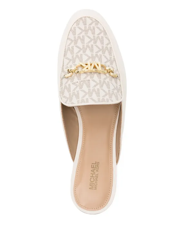 Michael Kors Tiffanie Mules | Neutrals | FARFETCH CA
