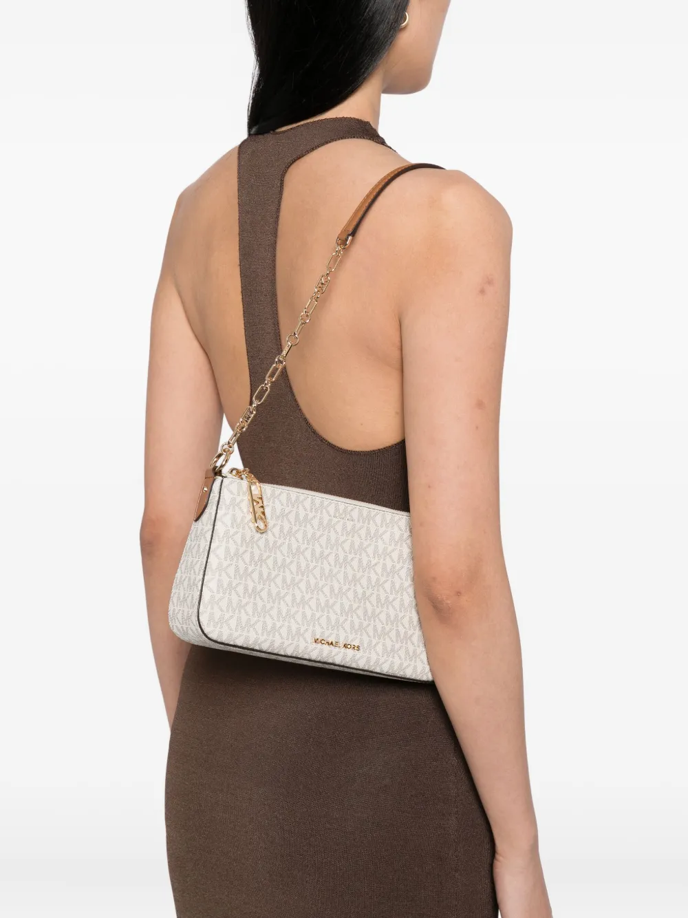 Michael Kors monogram-pattern shoulder bag | Image 2