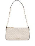 Michael Kors monogram-pattern shoulder bag - Neutrals