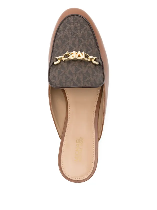 Michael Kors Tiffanie Mules Brown FARFETCH PH
