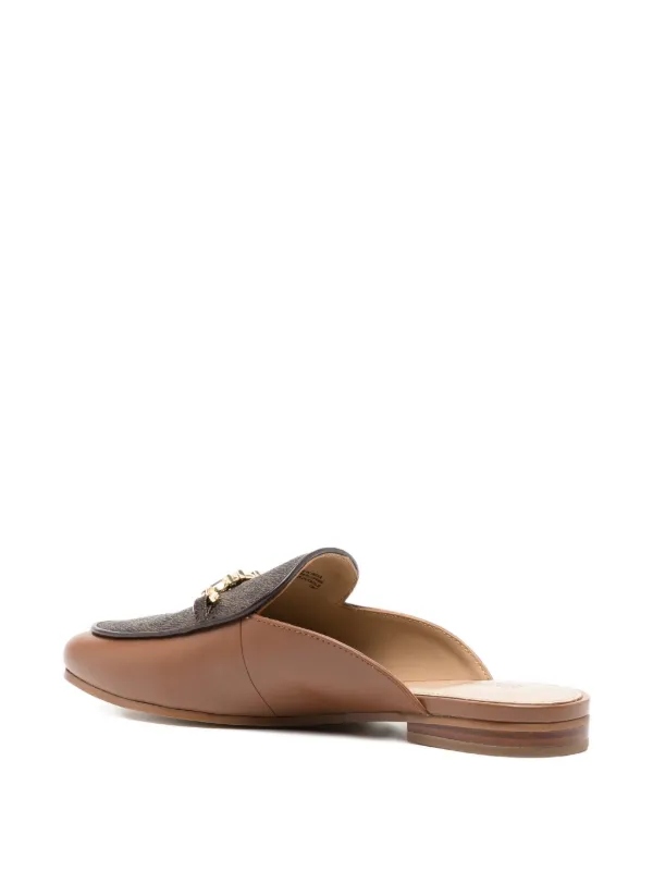 Michael Kors Tiffanie Mules Brown FARFETCH IN