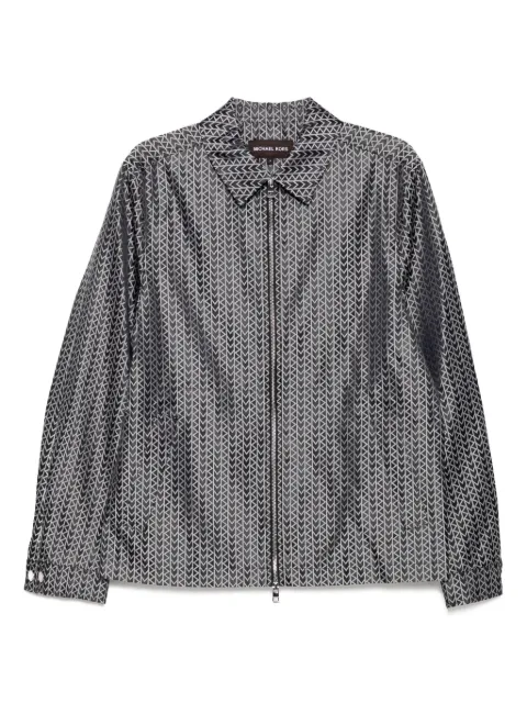 Michael Kors MK2000 jacquard-logo jacket