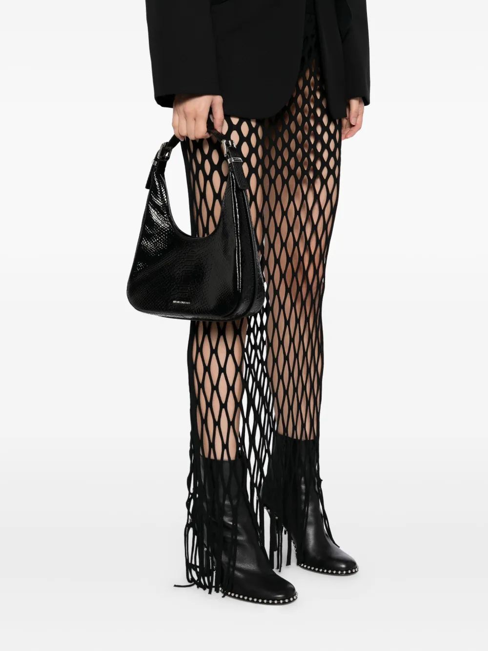 Michael Kors Small Nolita Snake Embossed bag | Image 2