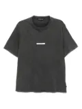 Michael Kors embellished-logo cotton T-shirt - Grey