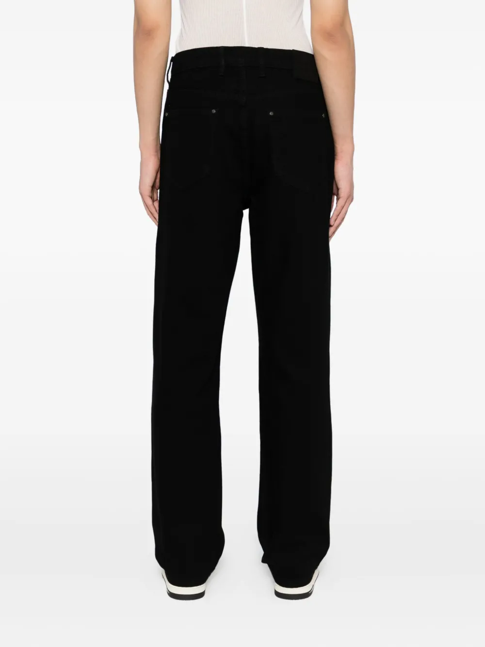 Michael Kors Finn straight jeans Zwart