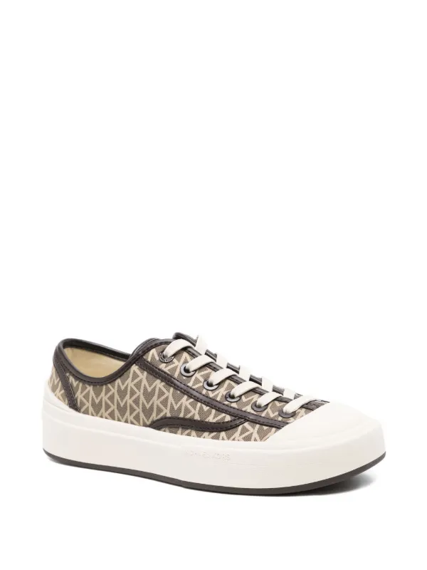 Michael Kors Jude low-top Sneakers | ブラウン | FARFETCH JP