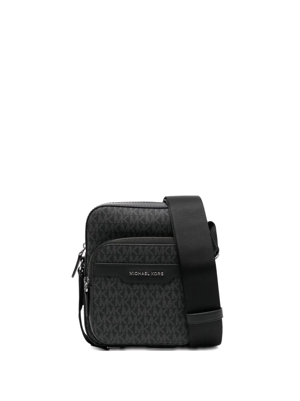 Michael Kors Hudson Messenger Bag In Black