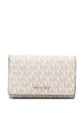 Michael Kors Logo Lettering Long wallet - White