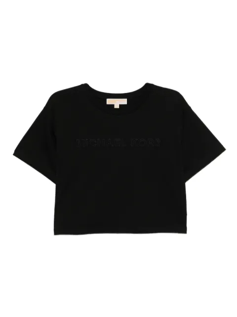 Michael Kors logo-embroidered T-shirt