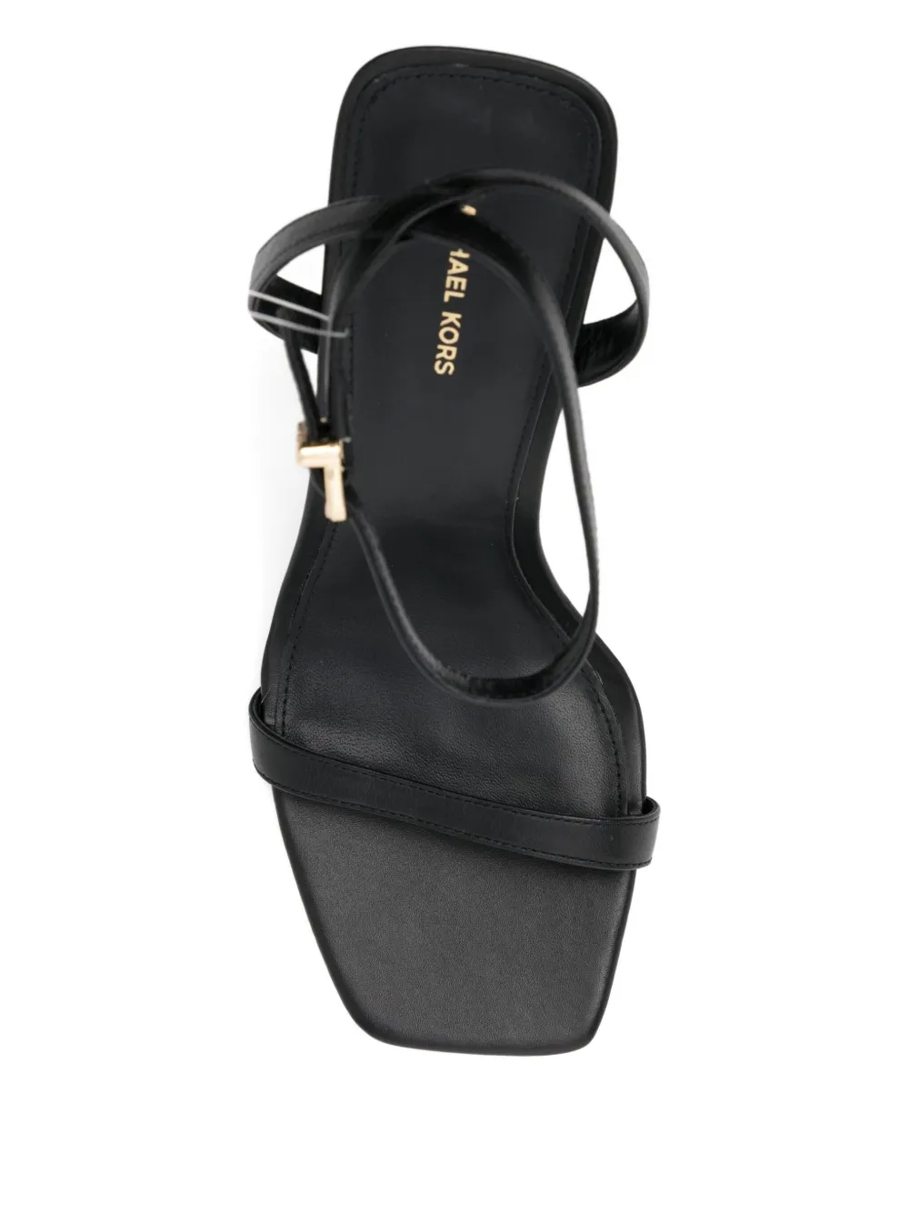 Michael Kors 105mm Liana leather sandals Black