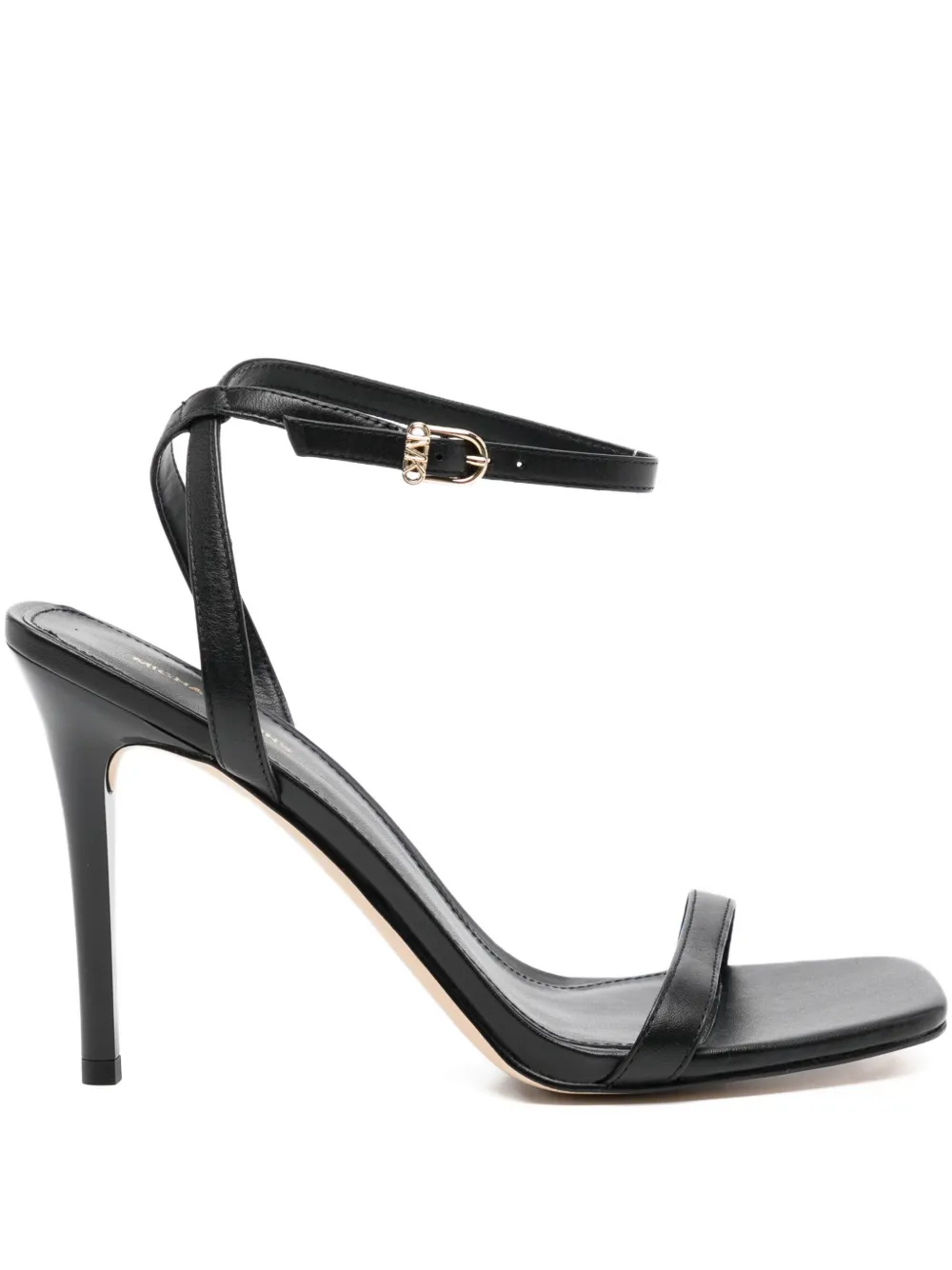 Michael Kors 105mm Liana leather sandals Black