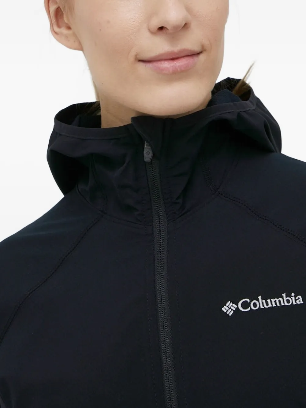 Columbia hooded lightweight jacket Zwart