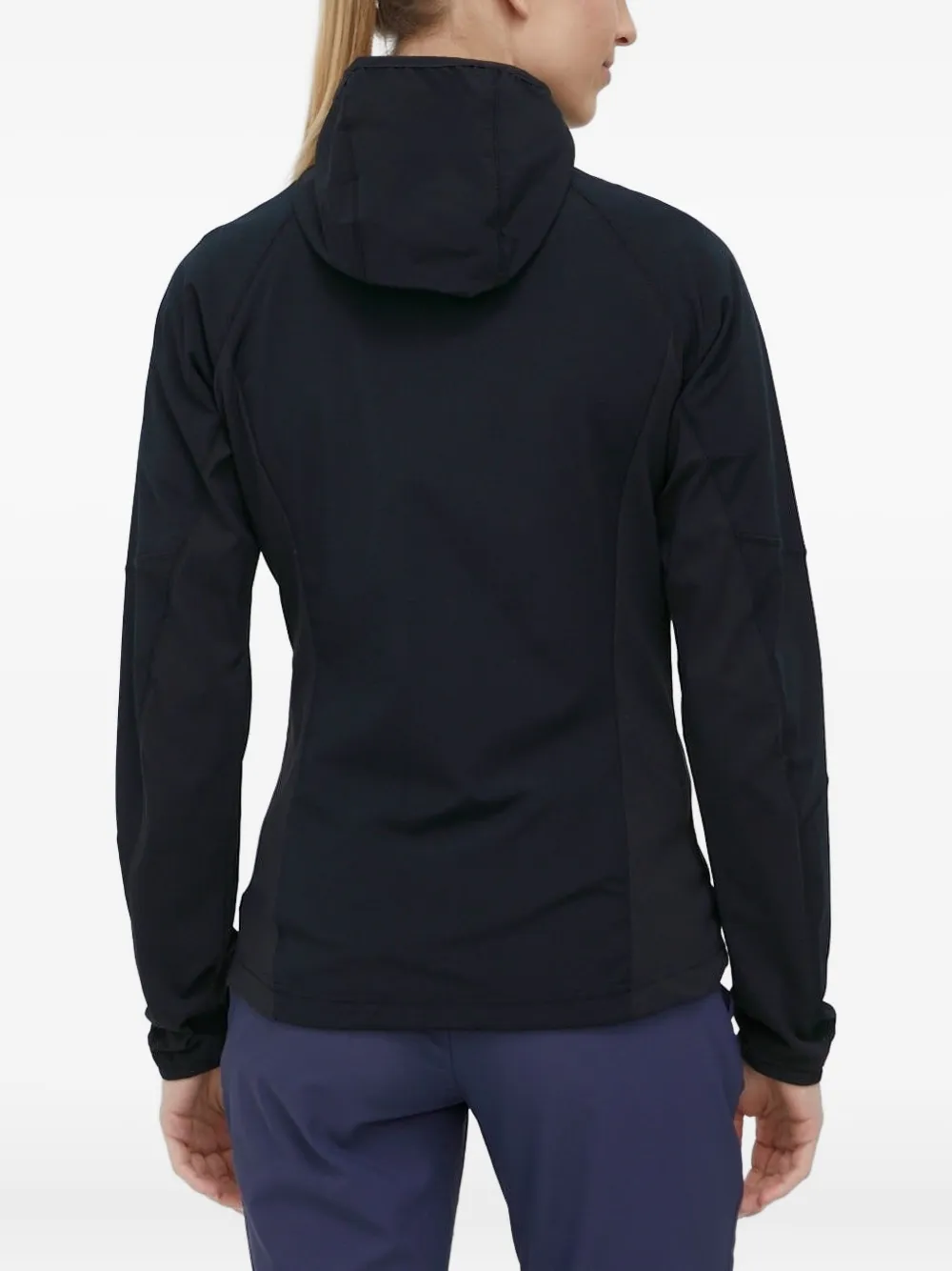 Columbia hooded lightweight jacket Zwart