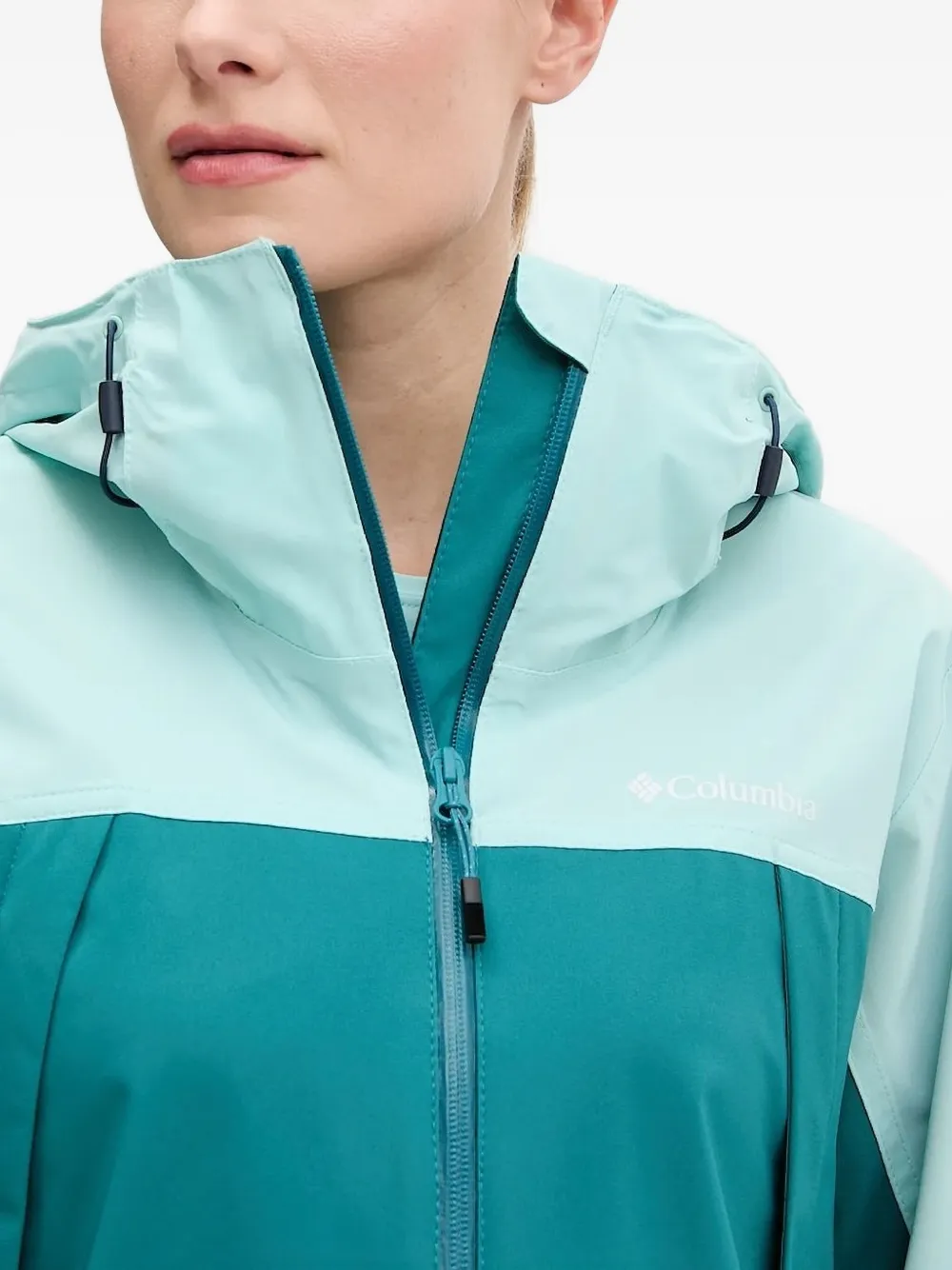 Columbia Lichtgewicht jack Blauw