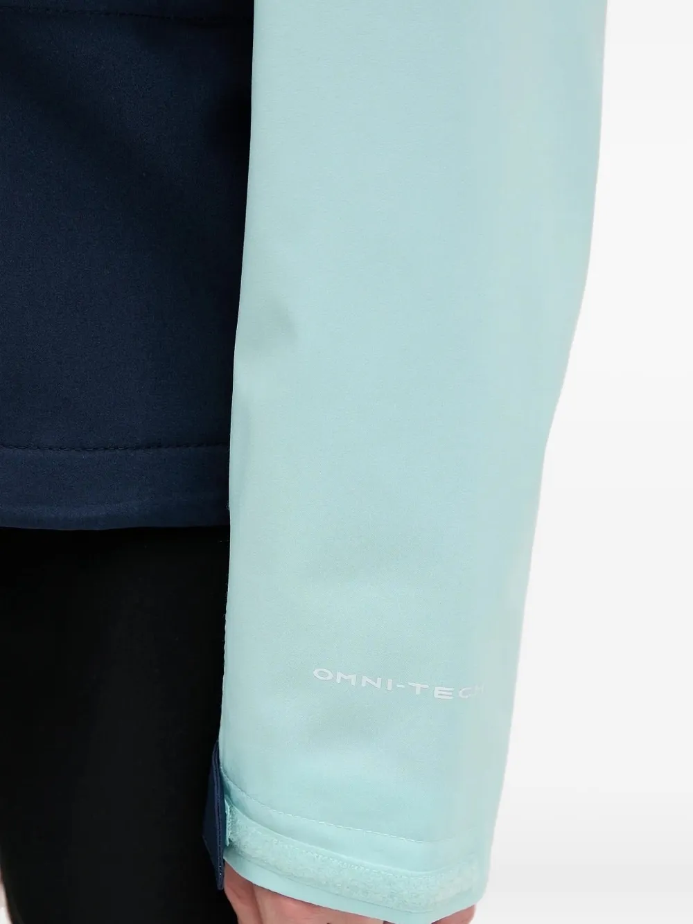 Columbia Lichtgewicht jack Blauw