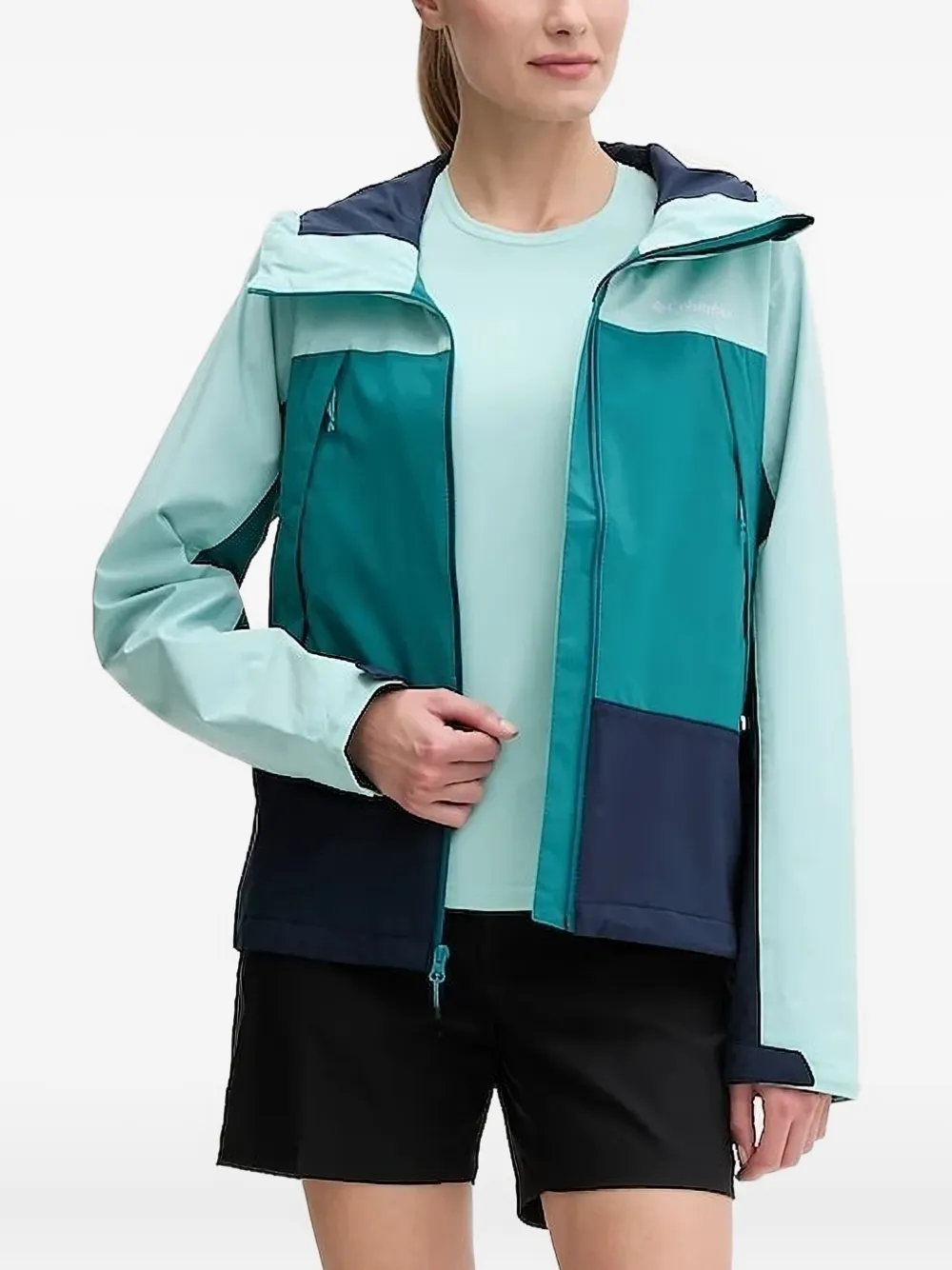 Columbia zip-up lightweight jacket | Blue | Image 1