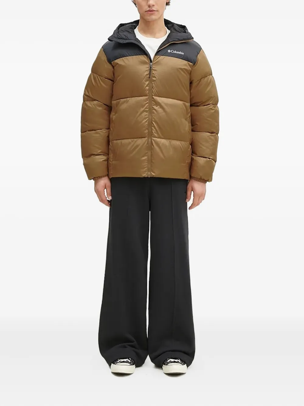 Columbia hooded puffer jacket Bruin