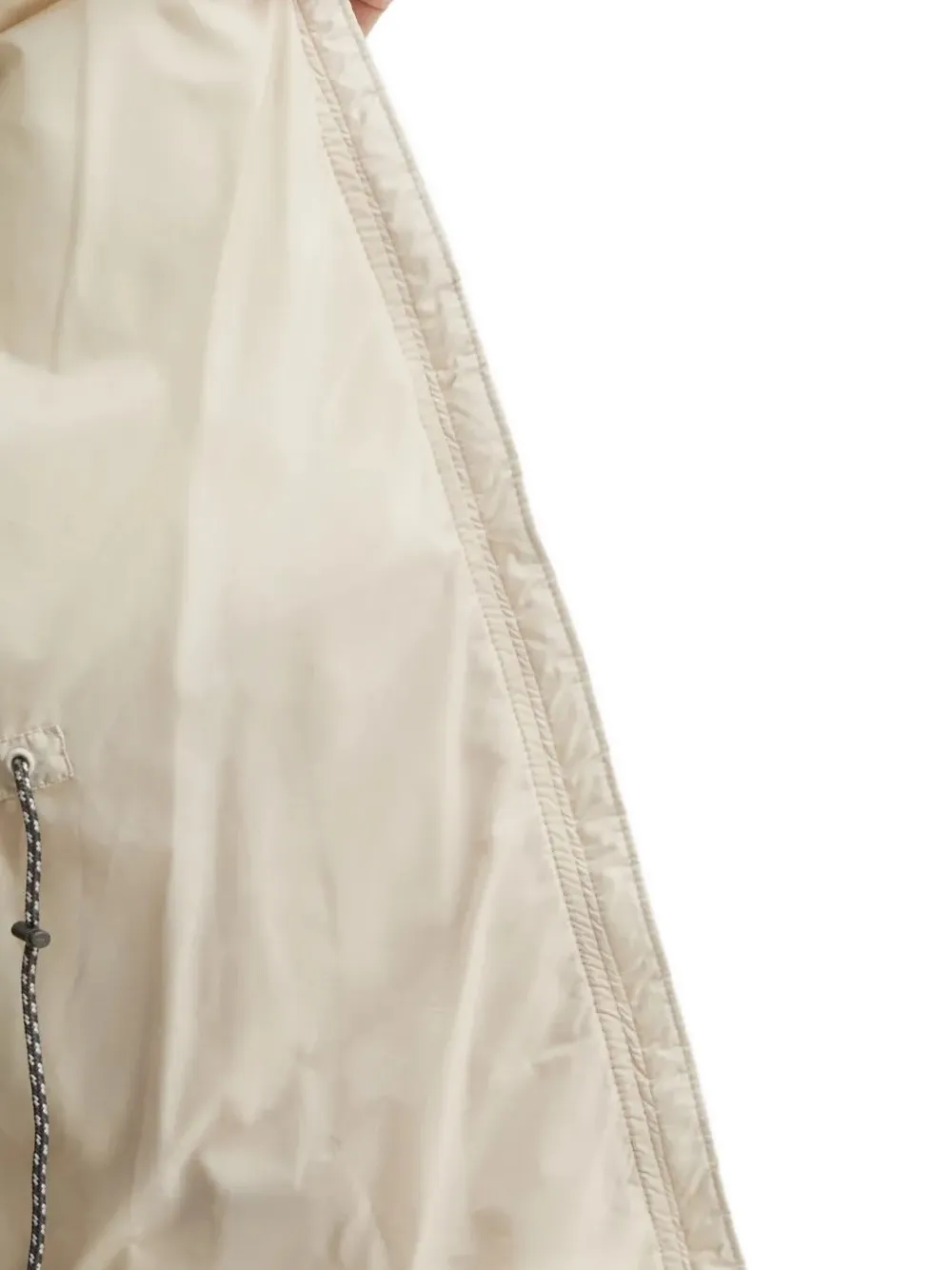 Columbia Superdry Hooded Puffer Jacket In Neutral