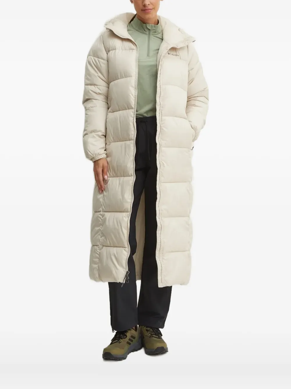 Columbia Superdry hooded puffer jacket | Neutrals | Image 1