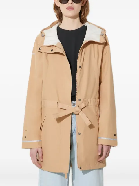 Columbia hooded belted jacket