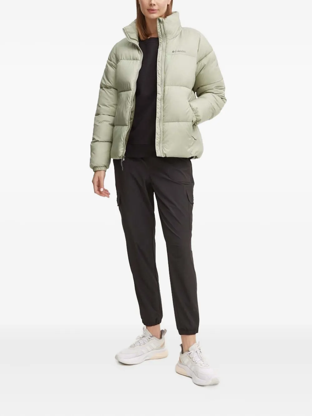 Columbia Puffect Ii Quilted Puffer Jacket In Brown