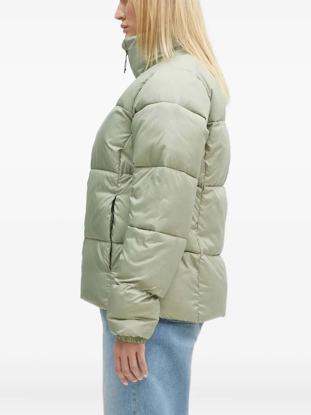 Columbia Puffect Ii Quilted Puffer Jacket In Brown