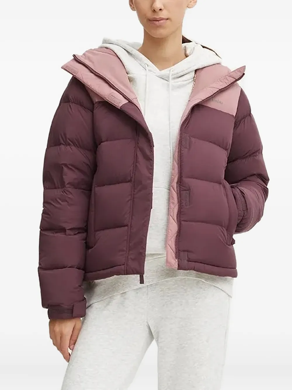 Columbia Bulo Point™ III hooded puffer jacket Roze