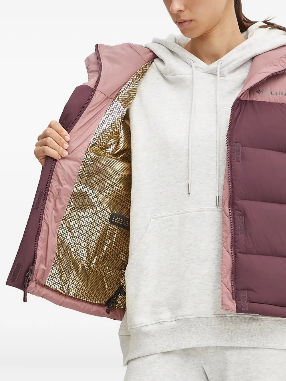 Columbia Bulo Point™ III donsjack met capuchon Roze