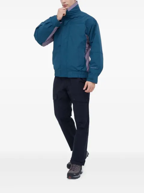 Columbia colour-blocked zip-up jacket
