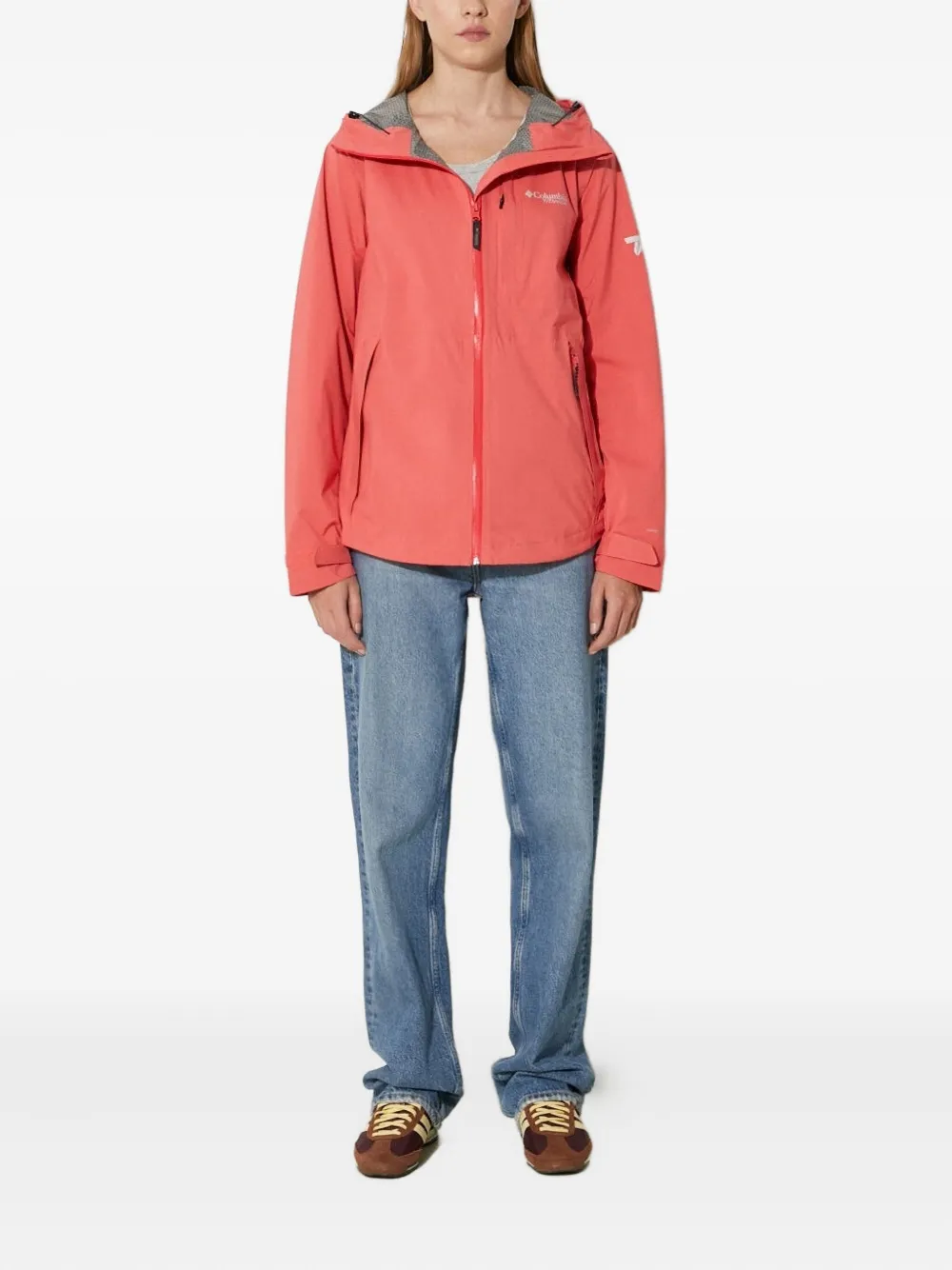 Columbia Ampli-Dry™ trainingsjack met capuchon - Roze