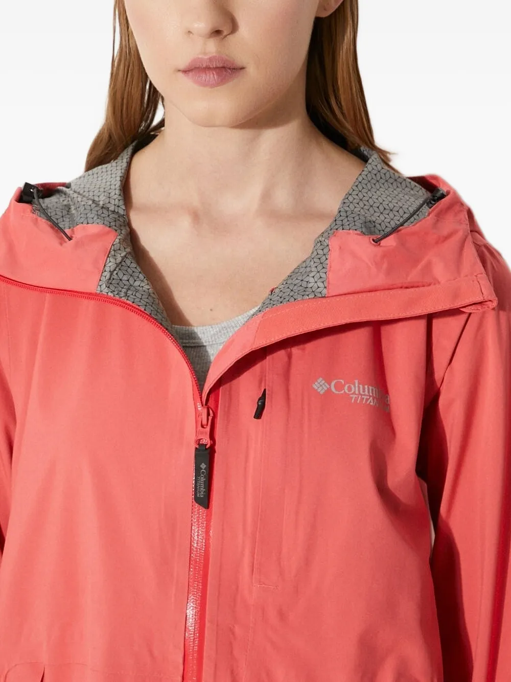 Columbia Ampli-Dry™ trainingsjack met capuchon Roze