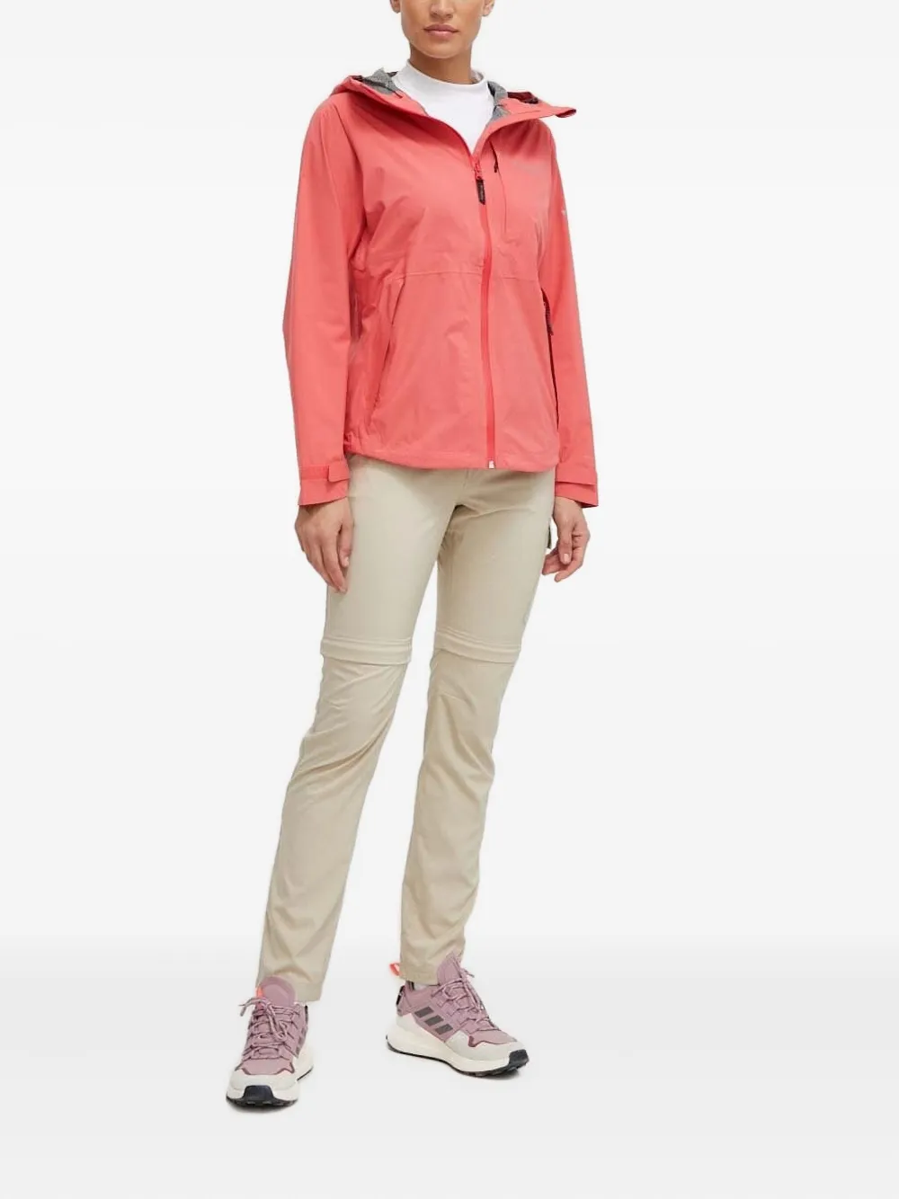 Columbia Ampli-Dry™ trainingsjack met capuchon Roze