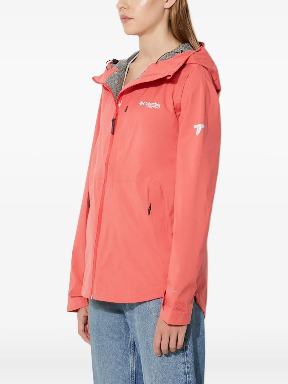 Columbia Ampli-Dry™ trainingsjack met capuchon Roze