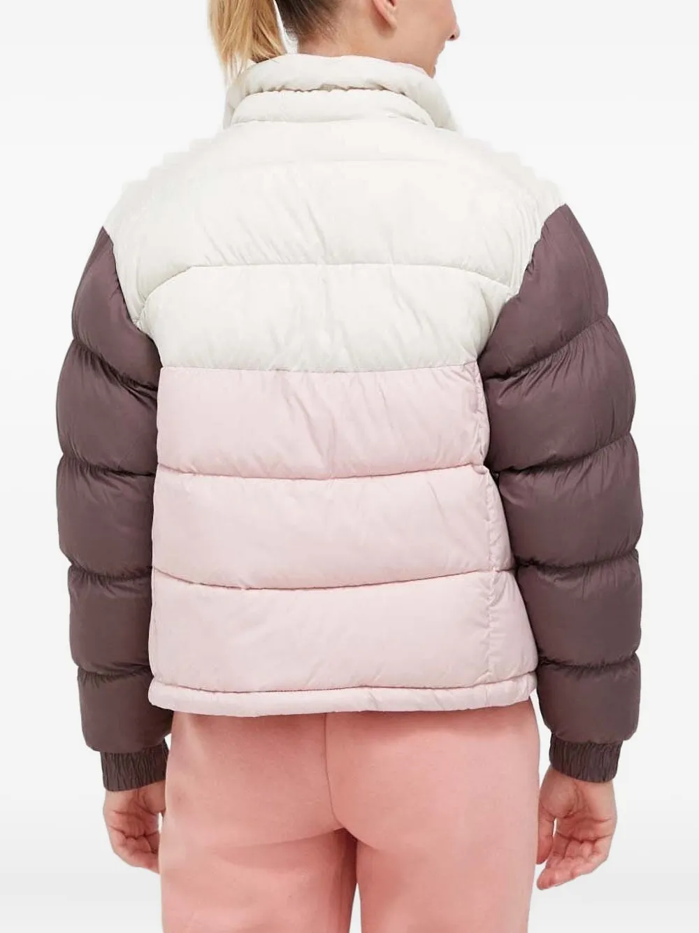 Columbia Pike Lake™ II colour-block puffer jacket Roze