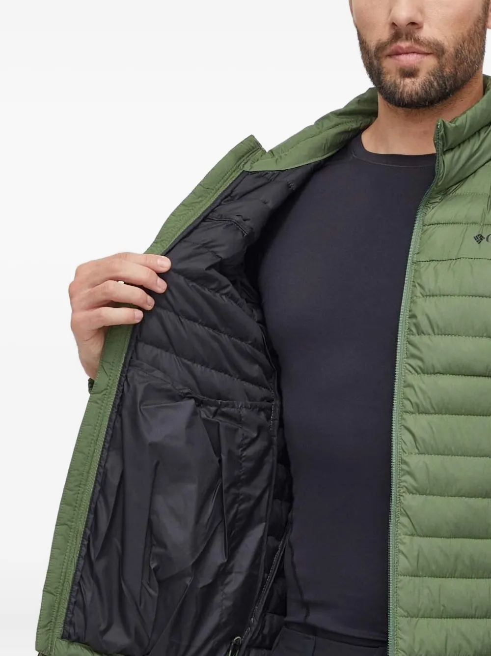 Columbia Silver Falls™ gewatteerd jack met hoge hals Groen