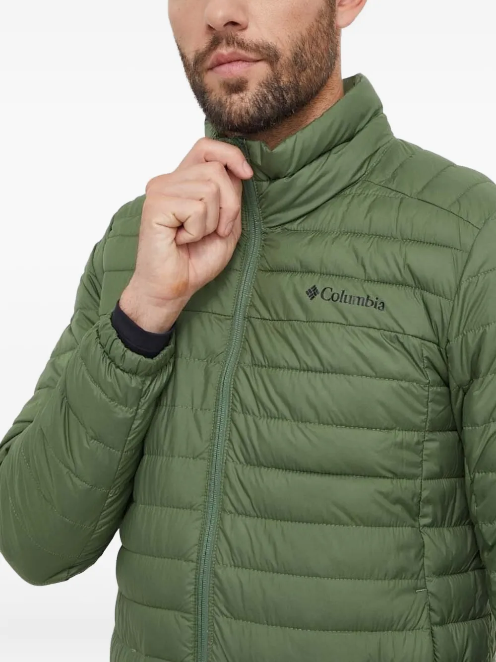Columbia Silver Falls™ gewatteerd jack met hoge hals Groen