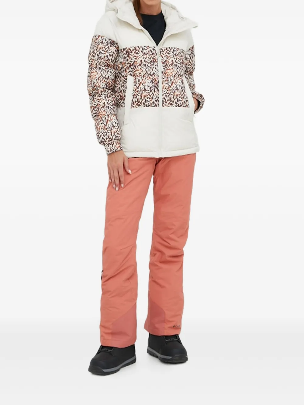 Columbia Skihose mit Kontrasteinsätzen | Orange | Image 1