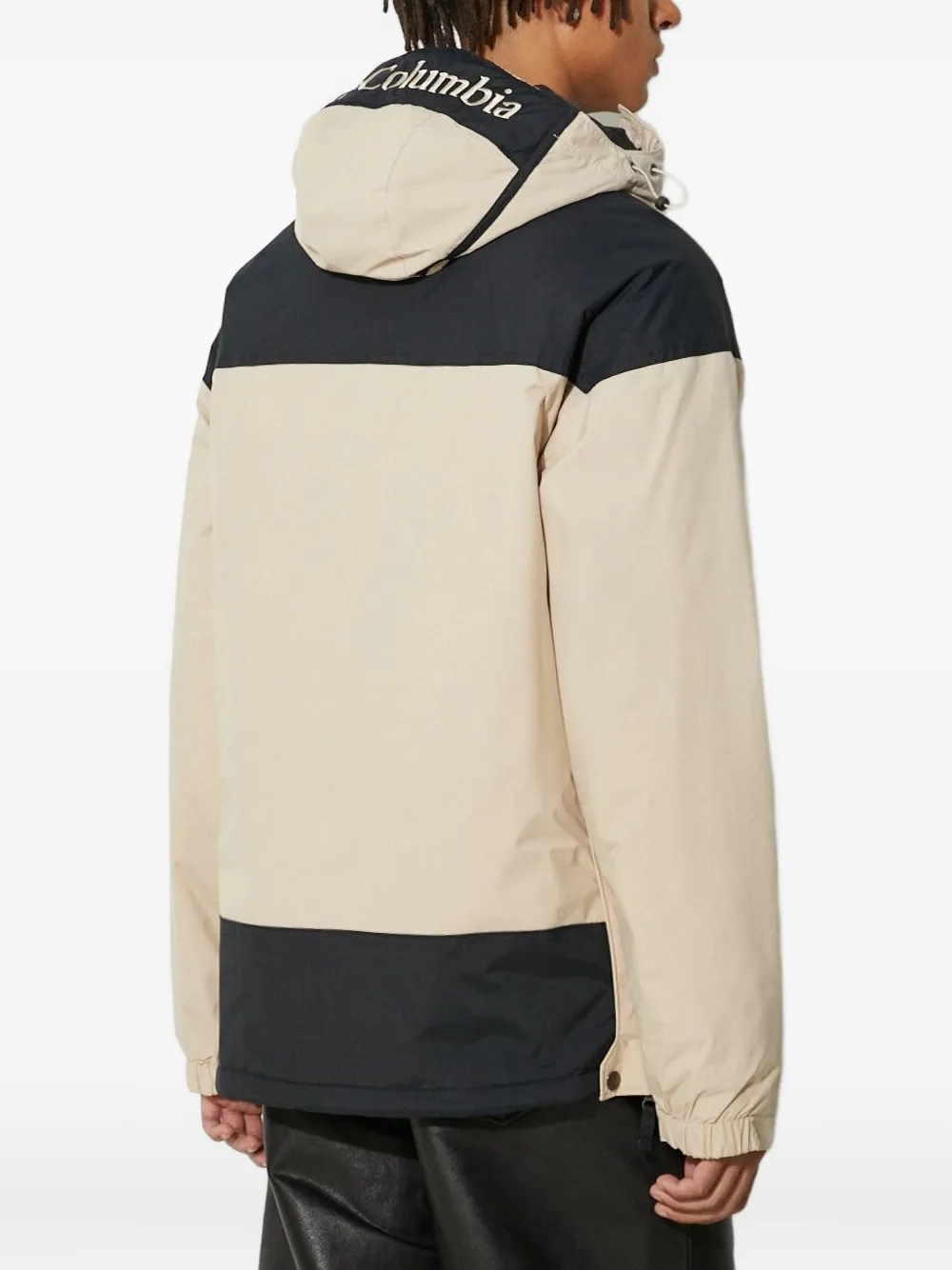 Columbia Challenger parka met halve rits Beige