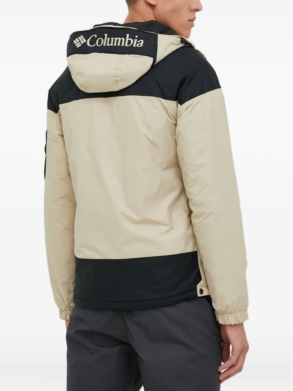 Columbia Challenger parka met halve rits Beige