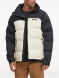 Columbia color-block puffer jacket - White