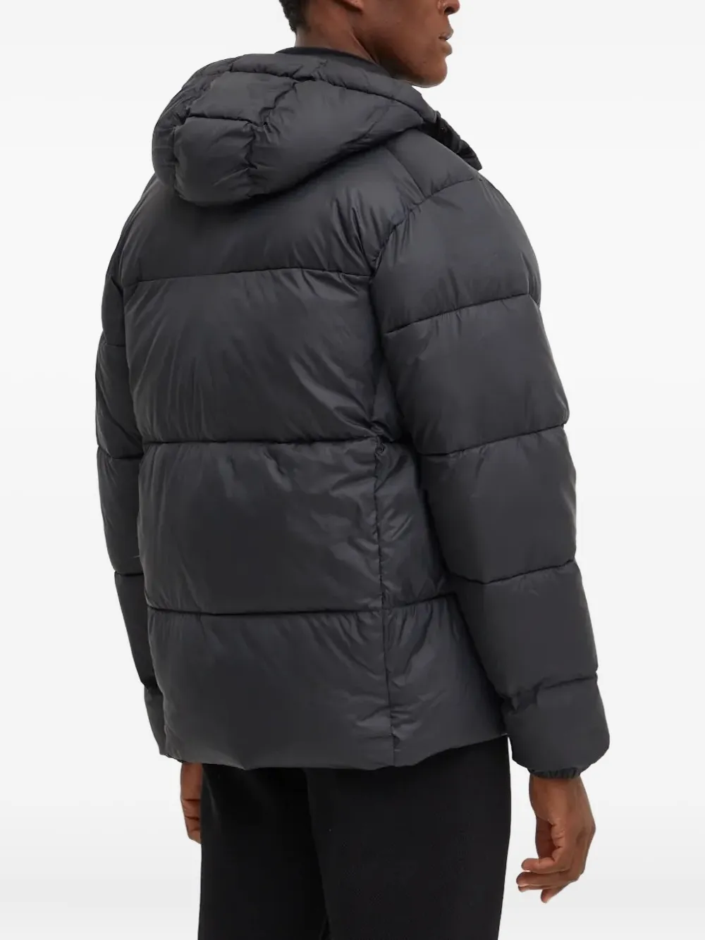 Columbia hooded padded jacket Zwart