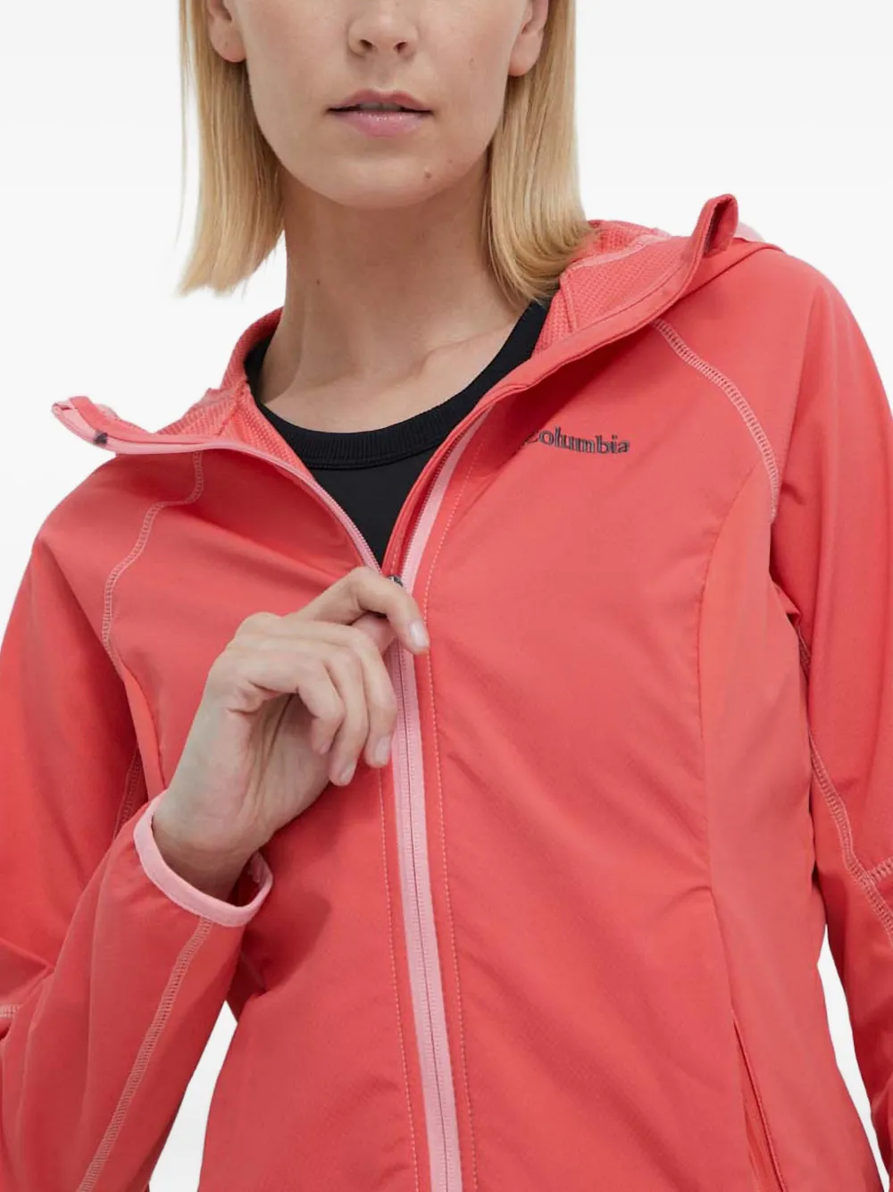 Columbia Jack met capuchon Roze