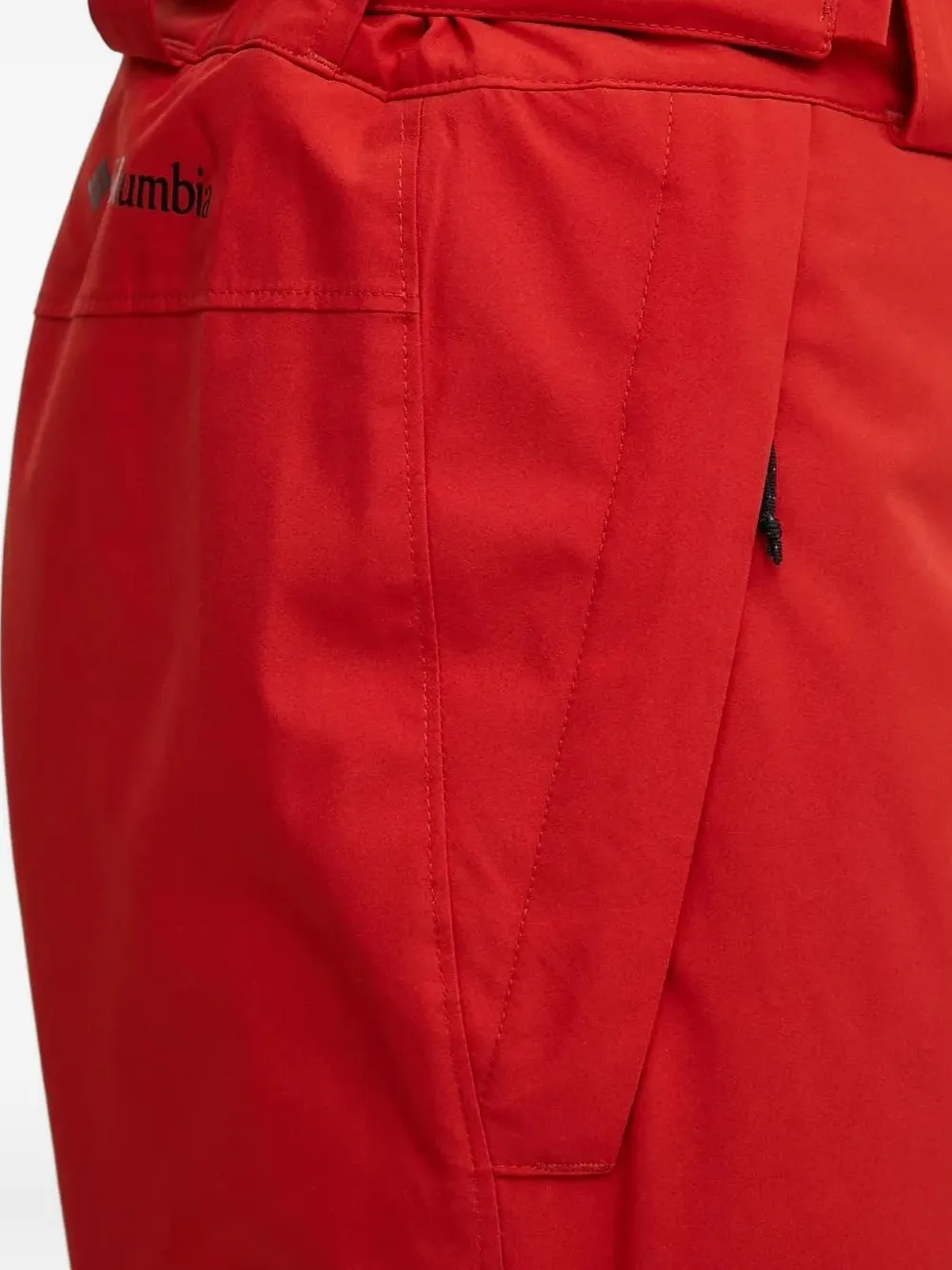 Columbia Skibroek met rits aan de zijkant Rood