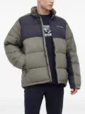 Columbia colour-blocked puffer jacket - Green
