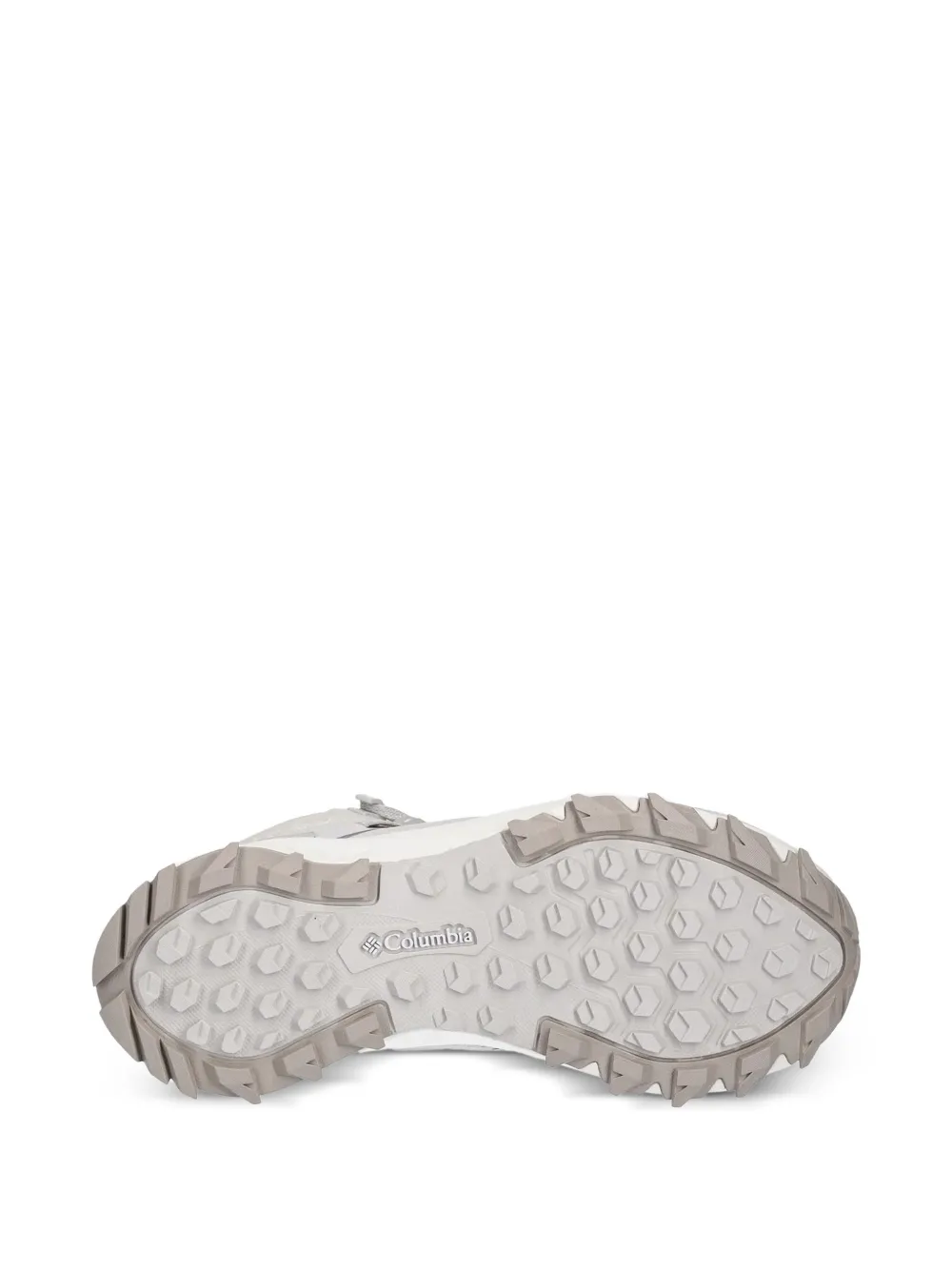 Columbia Mesh-panel Hiking Boots In Gray