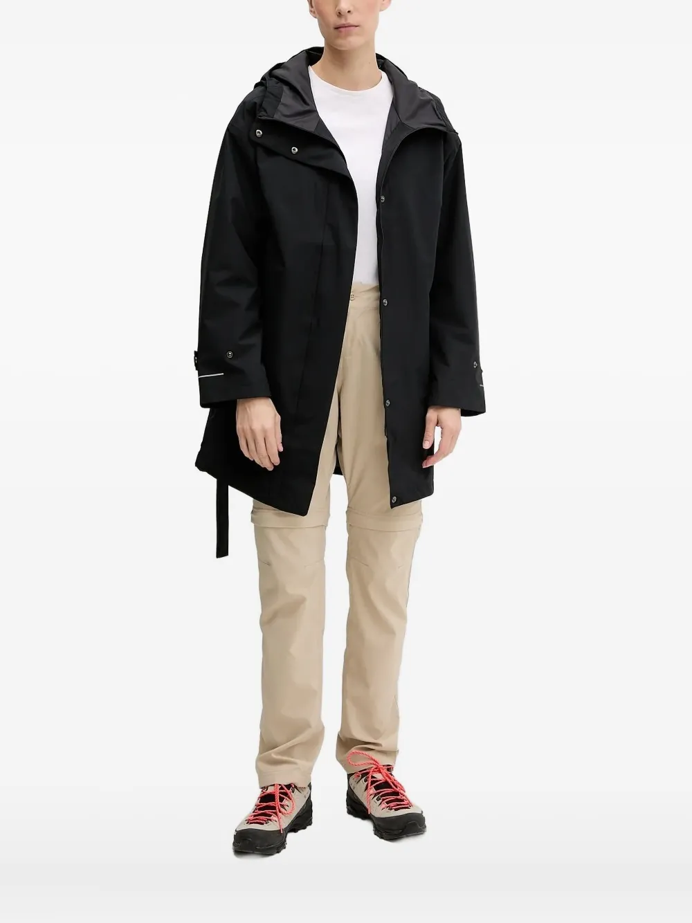 Columbia Here And There™ Waterproof Coat In Black