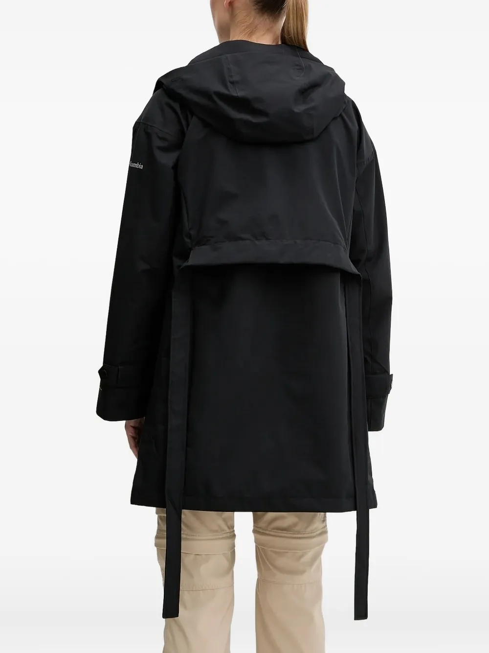 Columbia Here And There™ Waterproof Coat In Black