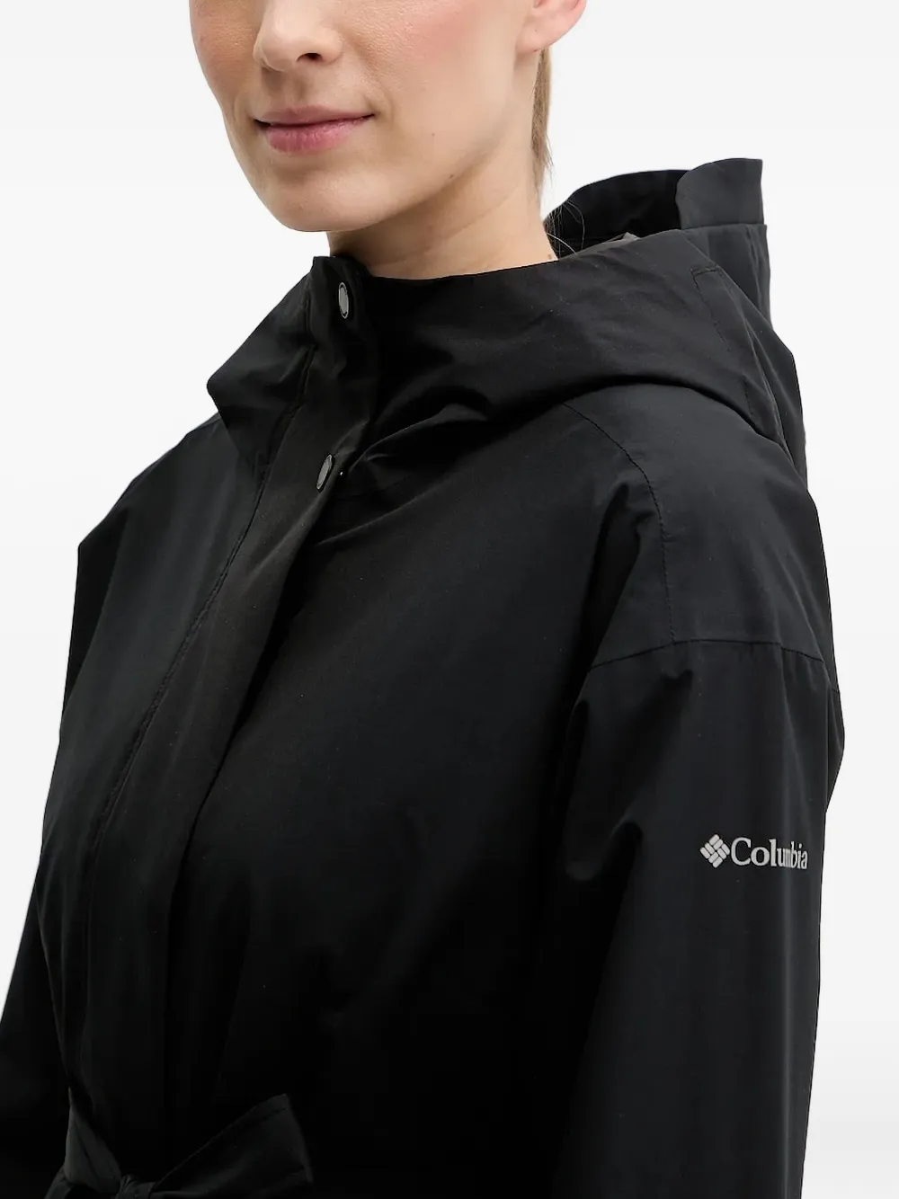 Columbia Here And There™ Waterproof Coat In Black