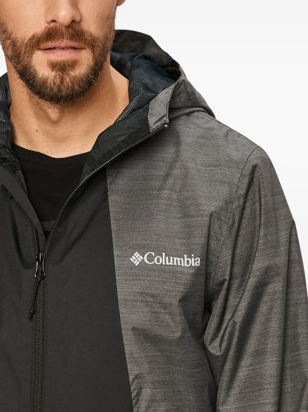 Columbia Tweekleurig jack Grijs