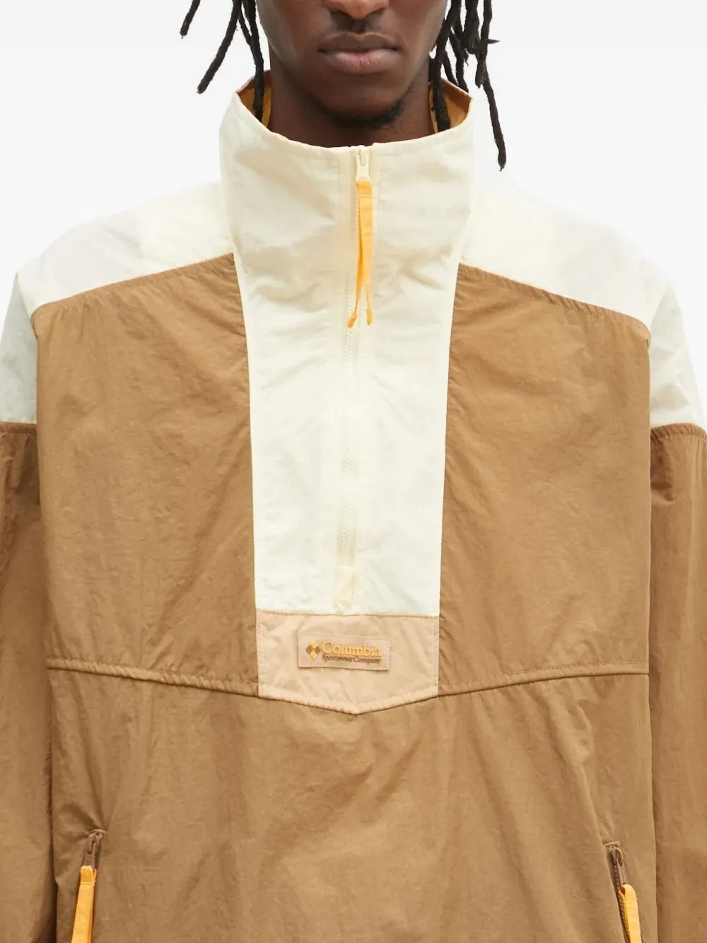 Columbia Riptide™ Ii Retro Colour-block Zip-up Jacket In Brown